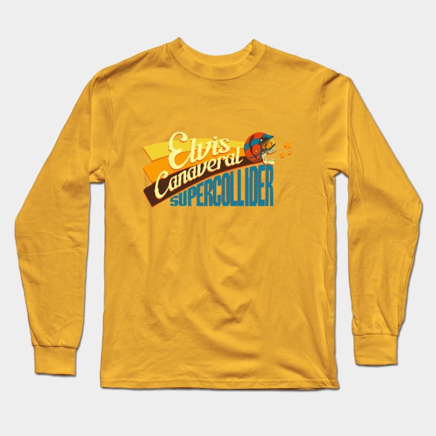 Elvis Canaveral: Supercollider! Long Sleeve T-Shirt by Elvira Khan